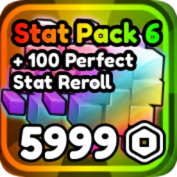🔴🔴Stat Pack 6 (+100 Perfect Stat Reroll🔴🔴5999R