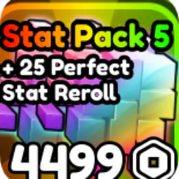 🔴🔴Stat Pack 5 (+25 Perfect Stat Reroll🔴🔴4499R
