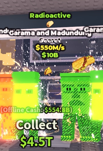 FAST RESPONSE | Radioactive Garama and Madundung $550M/s ( Taco Trait ) | 1000% SAFE 🔒 #5374