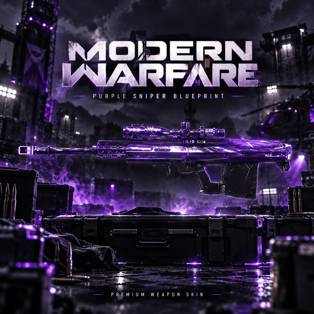 Call of Duty: MW4 — Purple Weapon Blueprint 💜 Fast Delivery ⚡