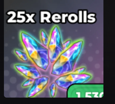 Anime Warriors III - 25x Rerolls [1699R]