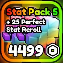 Anime Squadron > Stat Pack 5+ 25 PerfectStat Reroll (4499R)