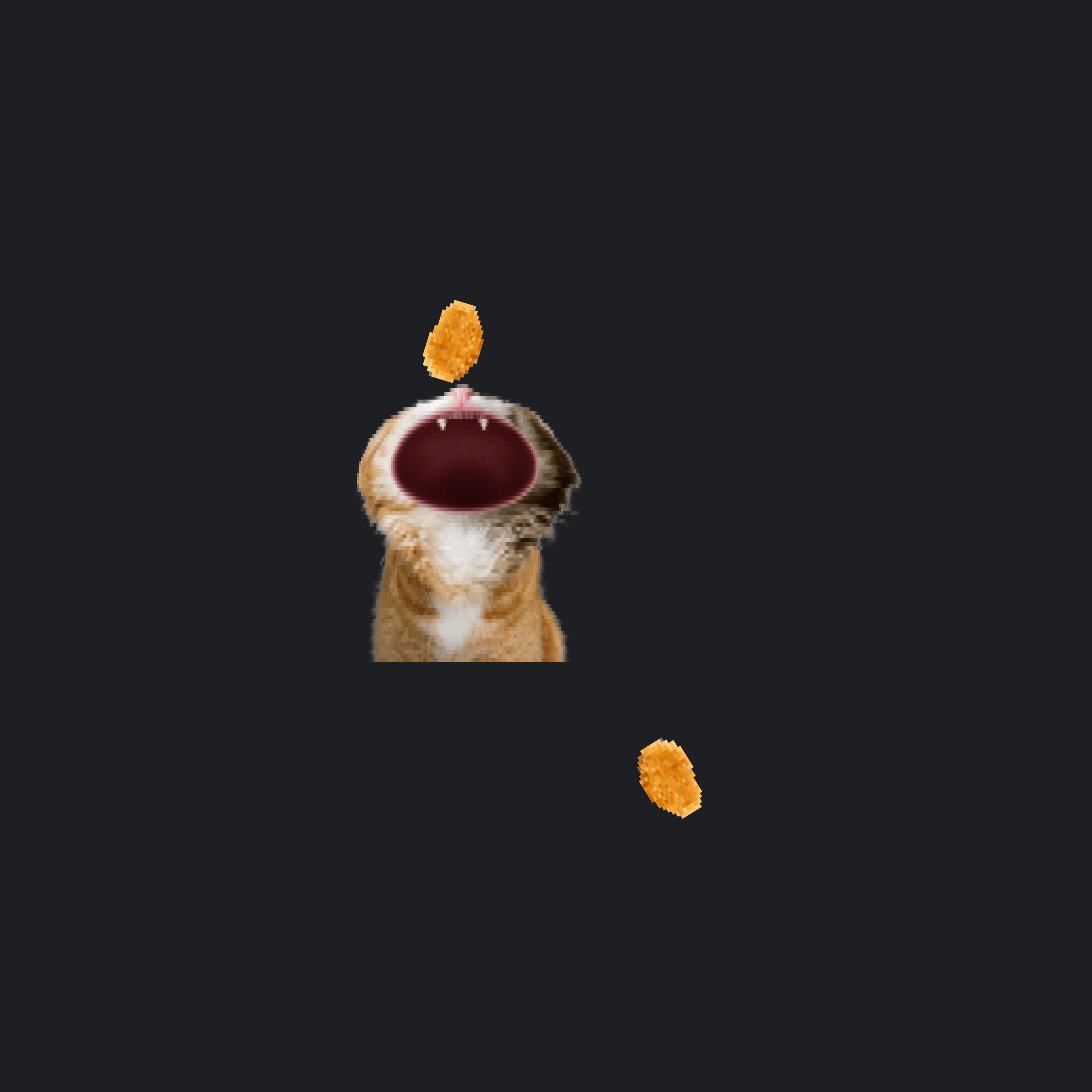 Nom Kitty Crunch | Profile Effect | 🎁Gift Link | Fast Delivery