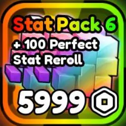 Anime Squadron > StatPack 6+ 100 PerfectStat Reroll (5999R)