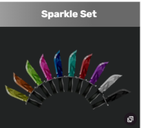 SPARKLE SET (SPARKLE1 - 10) - MURDER MYSTERY 2 - FAST DELIVERY & TRUSTED