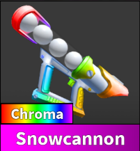 CHROMA SNOWCANNON - MURDER MYSTERY 2 - FAST DELIVERY & TRUSTED