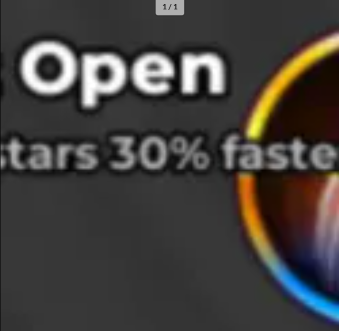 Fast Open【399R】
