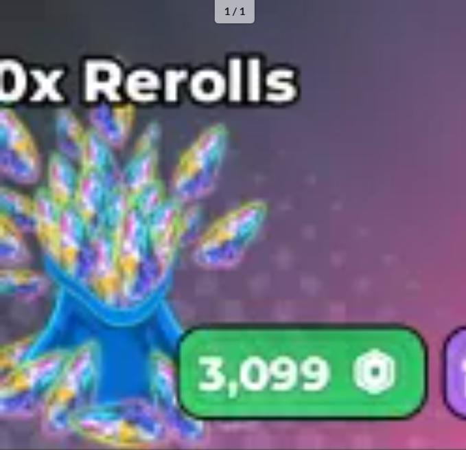 50x Reroll【3099R】