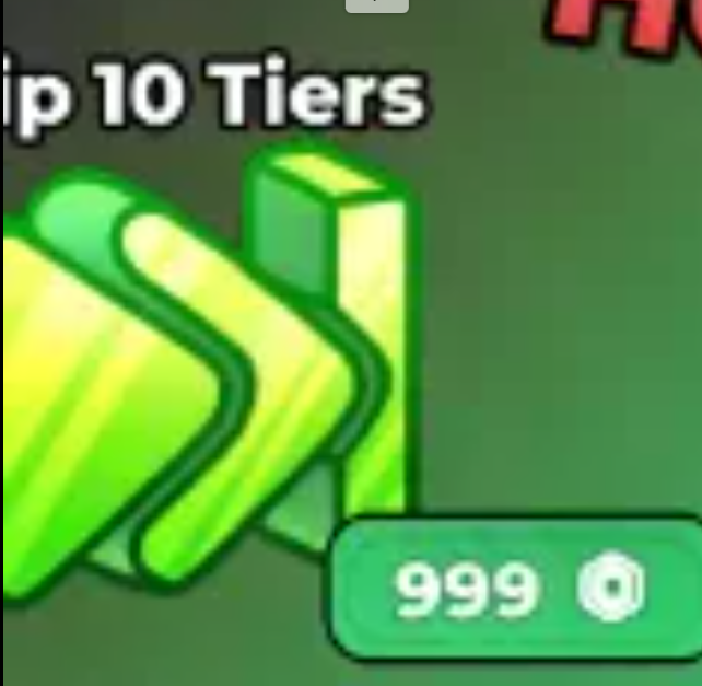 Skip 10 Tiers 999R