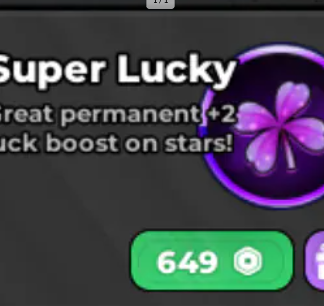 Super Lucky【649R】