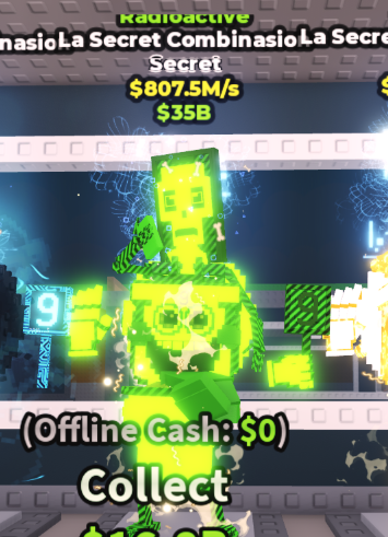 RADIOACTIVE LA SECRET COMBINASION 807.5/S #I2QF8N