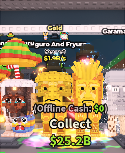 GOLD BURGURO AND FRYURO 1.9B/S (ORANGE EGG, MATTEO, PAINT) #D2VK7N