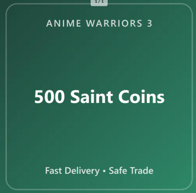 🔴🔴500 saint coins🔴🔴399R