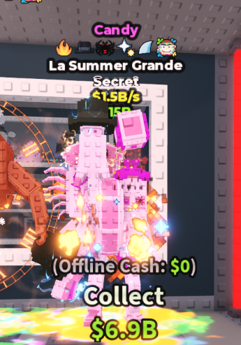 CANDY LA SUMMER GRANDE 1.5B/S (FIRE + MATTEO + SPIDER + METEOR + SHARK + PAINT) #Q5TM8N