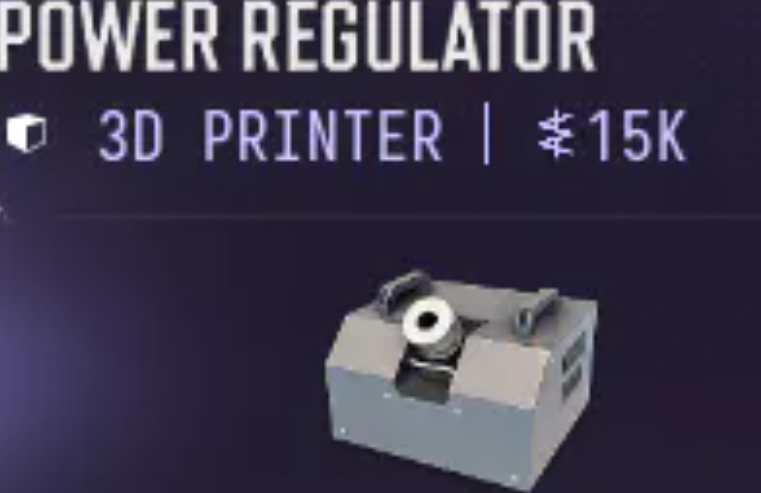 🔥 DMZ MW4🔥 Power Regulator