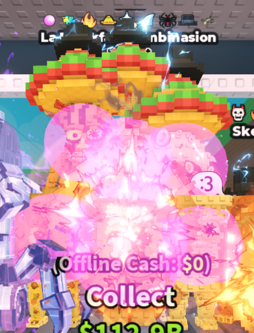 GOLD LA BREAKFAST COMBINASION 5.4B/S (BUBBLEGUM,GLITCH, FIRE, SPIDER, MATTEO) #C8WF5R