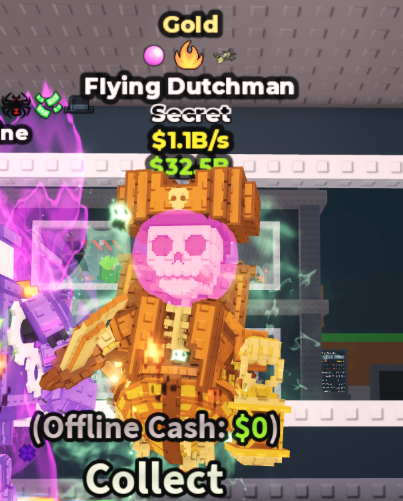 GOLD FLYING DUTCHMAN 1.1B/S (BUBBLEGUM, FIRE, EXPLOSIVE) #J2WK8P
