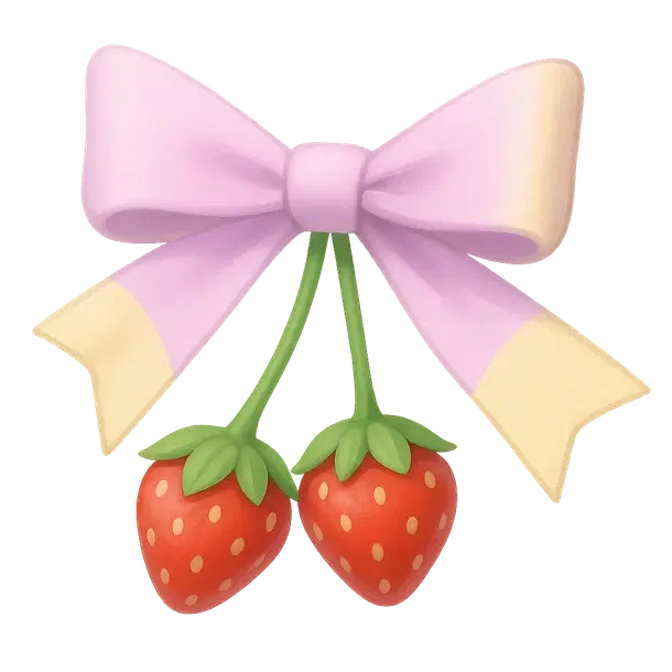 Strawberry Shortcake Bow