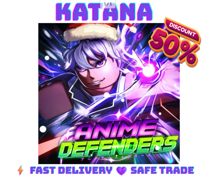 Poseidon ⚡ Instant Delivery 💜 Safe Trade 💎 Anime Defenders