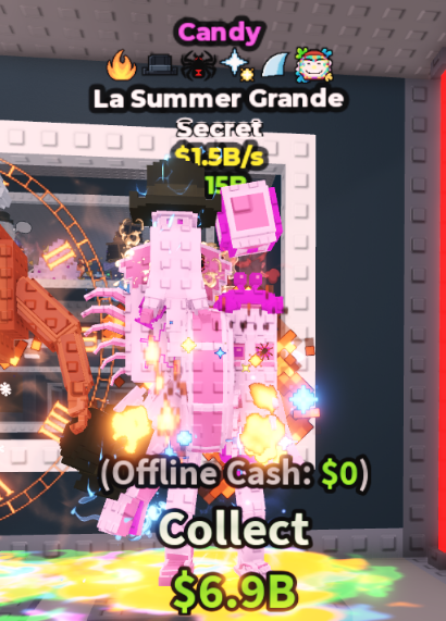 CANDY LA SUMMER GRANDE 1.5B/S (FIRE + MATTEO + SPIDER + METEOR + SHARK + PAINT) #Q5TM8N