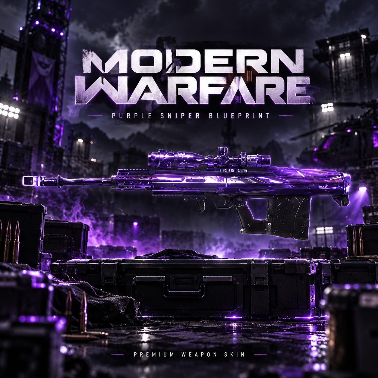 MW4 - Purple Weapon Blueprint 🟪 PlayStation 🟦 INSTANT DELIVERY