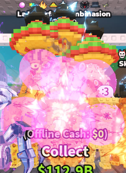 GOLD LA BREAKFAST COMBINASION 5.4B/S (BUBBLEGUM,GLITCH, FIRE, SPIDER, MATTEO) #C8WF5R