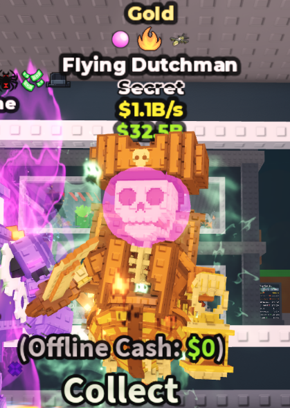 GOLD FLYING DUTCHMAN 1.1B/S (BUBBLEGUM, FIRE, EXPLOSIVE) #J2WK8P