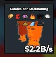 BS15500 Garama and Madundung Lava 2.2B/s