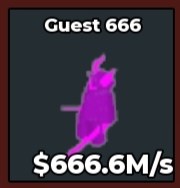 BS15520 Guest 666 Rainbow 666.6M/s