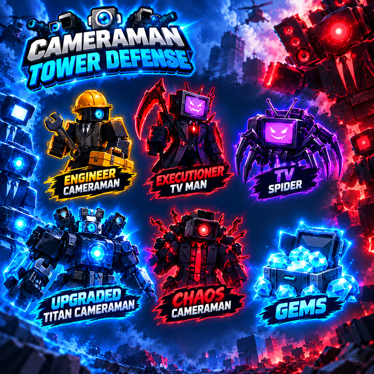 Cameraman Tower Defense > Engineer Cameraman