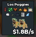 BS15570 Los Puggies 1.8B/s