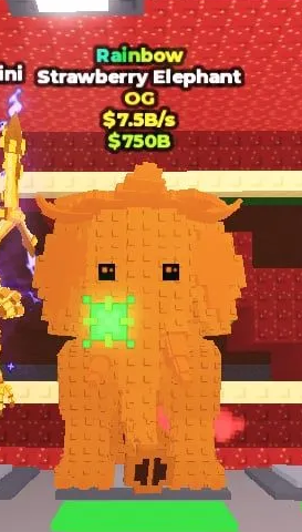 Rainbow Strawberry Elephant 7.5B/s