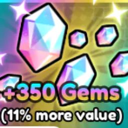 All Star Tower Defense X>Gems>+350 Gems