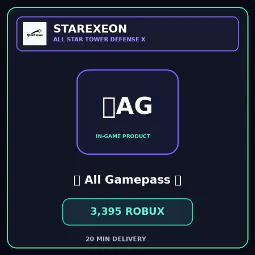 🔥 All Gamepass [3395R] 🔥