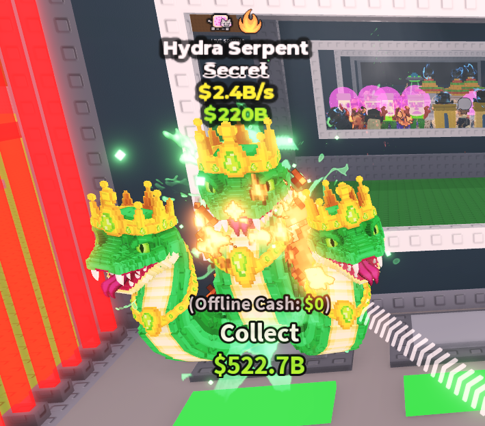 Hydra Serpent 2.4B/s With Fire Trait