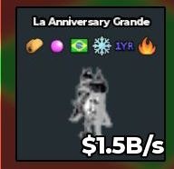 BS15625 La Anniversary Grande Yin Yang 1.5B/s