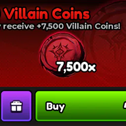 Anime Expeditions > 7,500 Villain Coins(499R)