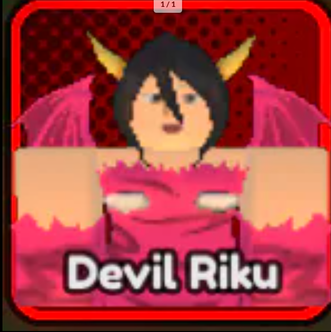 Devil Riku Skin | Anime Last Stand