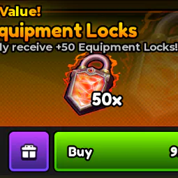 Anime Expeditions > 50 Equipment Locks(999R)