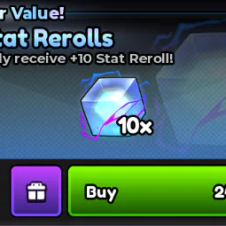 Anime Expeditions > 10 Stat Rerolls(249R)