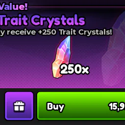 Anime Expeditions > 250 Trait Crystals(15999R)