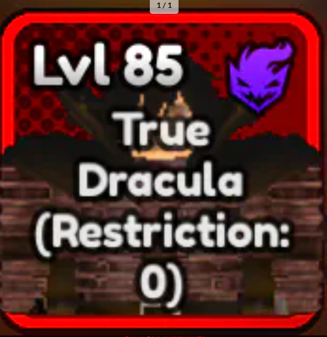 Evo True Dracula - Anime Last Stand