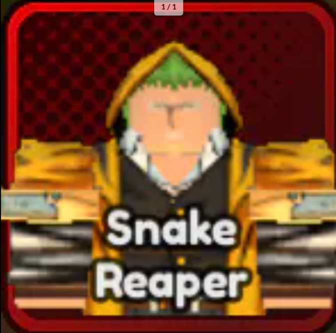 Snake Reaper Skin | Anime Last Stand