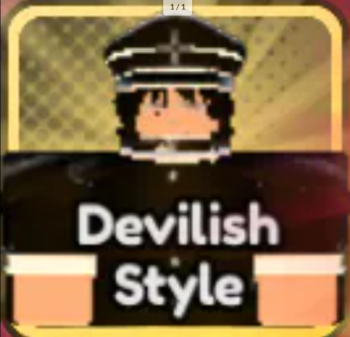 Devilish Style Skin | Anime Last Stand