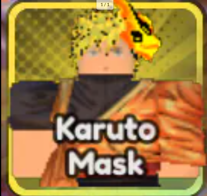 Karuto Mask Skin | Anime Last Stand