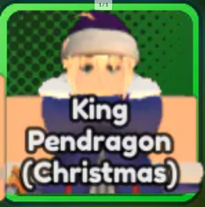 King Prendragon ( Christmas ) Skin - Anime Last Stand
