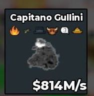 BS15659 Capitano Gullini Phantom 814M/s