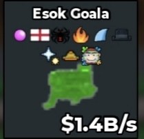 BS15668 Esok Goala Rainbow 1.4B/s
