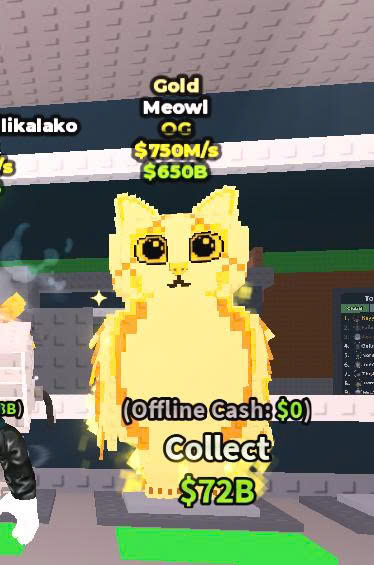 Meowl Gold 750M/S