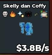 BS15694 Skelly and Coffy 6 Traits Clean Cheap Diamond 3.8B/s